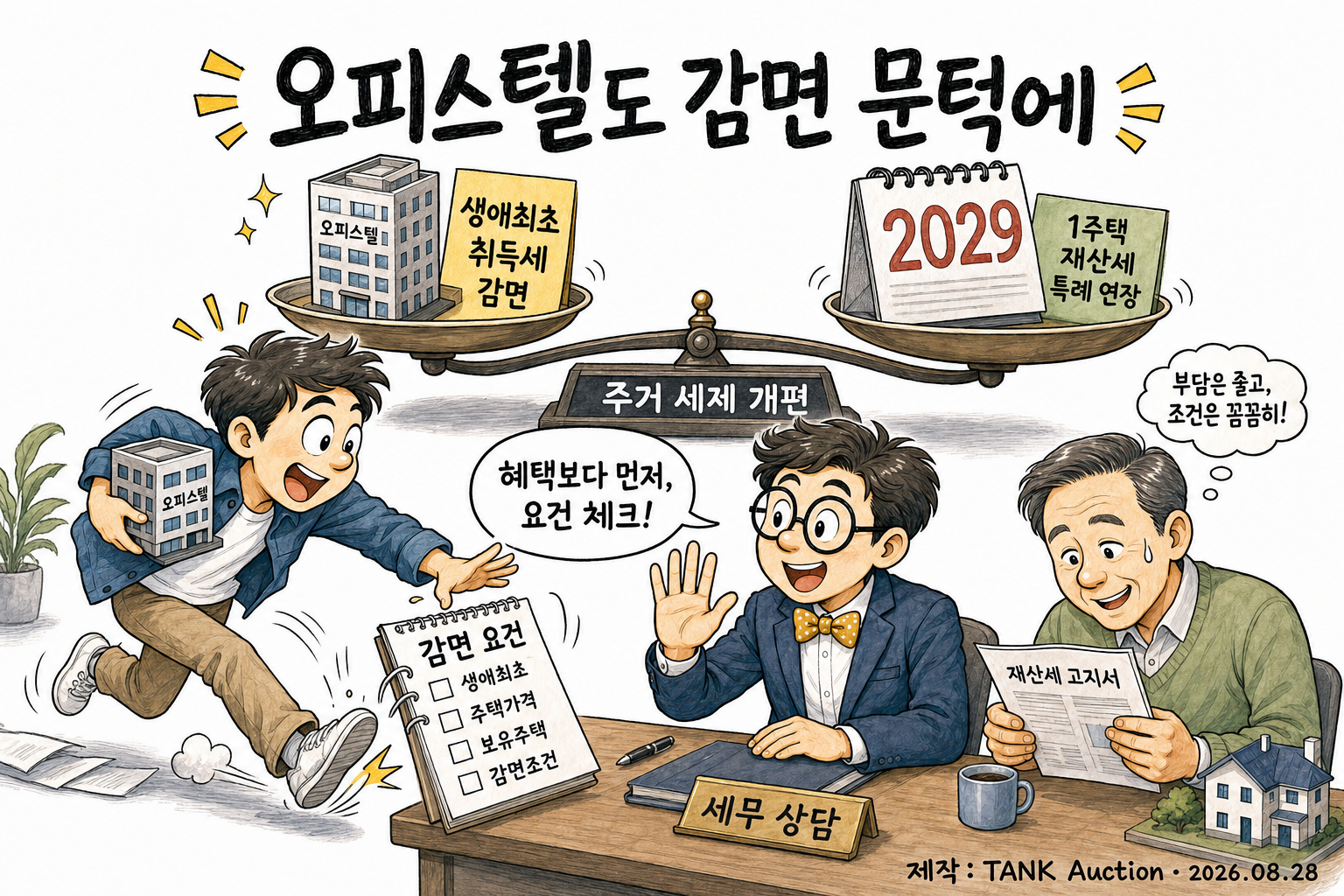 오피스텔도 감면 문턱에